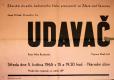 Žďár nad Sázavou, Sázavan, Udavač - plakát, 1965