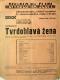 Praha-Nusle, Svítání, Tvrdohlavá žena - plakát, 1938