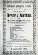 Osík, Ochotníci, Děvče z Karlína - plakát, 1873