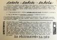 Chrudim, Loutkářská Chrudim, Zpravodaj č. 1, 1961