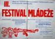 Chotěboř, III. festival mládeže 1961 - plakát