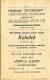 Cedar Rapids, Ochotnické družstvo, Zorka - program, 1927