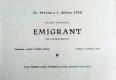 Hronov, MAJ, Emigrant, JH 1956