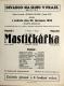 Praha- Smíchov, Dram. kroužek Švanda Dudák, Mastičkářka - plakát, v Divadle Na Slupi, 1933