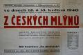 Albrechtice nad Orlicí, SDO, Z českých mlýnů - plakát, 1940