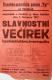 Vinařice, Tyl, Slavnostní večírek k patnáctiletému trvání spolku - plakát, 1917