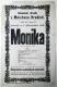 Mnichovo Hradiště, Ochotnické divadlo, Monika - plakát, 1871