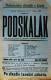 Luže, Jaroslav, Podskalák - plakát, 1898