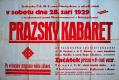 Královec, Legionáři, Pražský kabaret - plakát, 1929