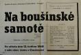 Semtín, Synthesia, Na boušínské samotě - plakát, 1948