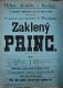 Radim, Spolek divadelních ochotníků, Zaklený princ - plakát, 1895
