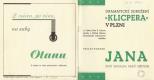 Plzeň, Dramatické sdružení Klicpera, Jana – program, 1940