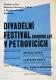 Petrovice, Divadelní festival - plakát, 1962
