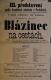 Pardubice, SDO, Blázinec na cestách - plakát, 1893