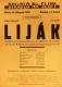Praha-Nové Město,  Divadlo Na Slupi, Liják - plakát, 1939