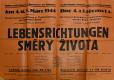 Sádek, SDO Klicpera, Směry života - plakát, 1944