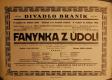 Praha-Braník, Divadlo Braník, Fanynka z údolí - plakát, 1928