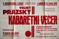 Královec, Legionáři, Veliký pražský kabaretní večer - plakát, 1929