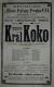 Praha-Holešovice, Beseda Tyl, Král Koko - plakát, 1907
