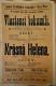 Nová Paka, SDO, Vlastenci bohumilí - Krásná Helena - plakát, 1886