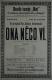 Praha-Nové Město, Beseda Okoř, Ona něco ví - plakát, 1899 