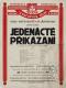 Opava, Čech, Jedenácté přikázání - plakát, 1927