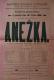 Polička, Spolek divadelních ochotníků, Anežka - plakát, 1894