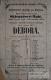 Litomyšl, JDO, Debora - plakát, 1873