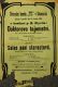 Dětenice, Občanská beseda Tyl, Doktorovo tajemství - Salon paní starostové - plakát, 1905