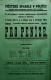 Polička, Ochotníci, Pro peníze - plakát, 1923