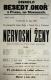 Praha-Nové Město, Beseda Okoř, Nervosní ženy - plakát, 1902