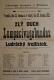 Polička, Ochotníci, Zlý duch Lumpacivagabundus - plakát, 1913
