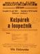 Praha-Nové Město, Divadlo Na Slupi, Kašpárek a loupežník - plakát, 1941