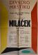 Brno, Divadlo bratří Mrštíků, Miláček - plakát, 1963