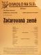 Praha-Nové Město, Divadlo Na Slupi, Začarovaná země - plakát, 1935