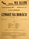 Praha-Nové Město, VSV, Divadlo Na Slupi, Ctnost na horách - plakát, 1933