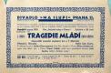 Praha, Intimní scéna, Tragedie mládí - plakát, v Divadle Na Slupi, 1929