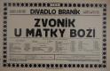 Praha-Braník, SDO, Zvoník U Matky Boží - plakát, 1925