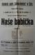 Žďár nad Sázavou, Sázavan-Havlíček, Naše babička - plakát, 1922