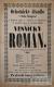 Dolní Sloupnice, Ochotníci, Vesnický román - plakát, 1888