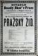 Praha-Nové Město, Beseda Okoř, Pražský žid - plakát, 1900