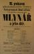 Pardubice, SDO, Mlynář a jeho dítě - plakát, 1897