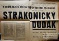 Semanín, OB Svoboda, Strakonický dudák - plakát, 1954