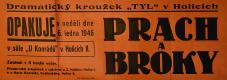 Holice, Tyl, Prach a broky - plakát, 1946