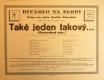 Praha-Nové Město, Divadlo Na Slupi, Také jeden takový... - plakát, 1932