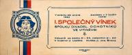 Vitiněves, SDO, Vínek - pozvánka, 1924