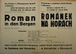 Obruby, Beseda, Románek na horách - plakát, 1944