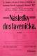 Vinařice, Tyl, Následky dostaveníčka - plakát, 1909