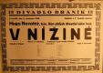 Praha-Braník, Divadlo Braník, V nížině - plakát, 1928