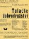 Netolice, SDO Tyl, Tulácké dobrodružství, plakát, 1930